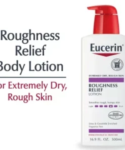 Eucerin Roughness Relief Body Lotion, 16.9 Fl Oz Pump Bottle